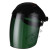 山头林村电焊面罩焊接工帽透气头盔 防飞溅防烤脸紫外线辐射 二代蓝顶5号墨绿面罩+手套