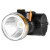 亚明照明久量-7228/7229LED头灯强光可充电超长续航超亮头戴式矿灯电筒 黑色 7229-3W+2000毫安