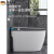 LNNM德国智能马桶一体机带水箱家用全自动智能马桶一体式无水压限制即 无水压限制 白色高配版-内置水箱 350mm