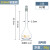 容量瓶10ml20ml25ml50ml100ml250ml500ml1000mlA级可过检 200ml透明容量瓶 过检