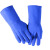 防寒防冻手套冷库耐低温水液氮干冰二氧化碳灭火器加气站LNG防护 34cm蓝色液氮手套 均码