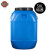 吉雅乎 塑料桶 塑料方桶大口桶 储水桶 蓝色50L特厚