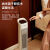 松下（Panasonic）取暖器家用暖风机电暖器立式烤火炉卧室浴室速热小太阳电暖气 白色