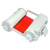 LableSHARK 适用于MAX彩贴标签机CPM-100HC/100A/HG3C色带标签打印机碳带芯 CMP-100HG5C专用碳带红色