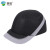 赛锐（SAIRUI）PE防撞安全帽舒适透气网眼车间防撞帽工厂维修防磕碰棒球帽鸭舌帽 黑色
