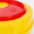 利器盒针头废物锐器盒黄色医院用垃圾桶一次性废物诊所废弃桶 圆形8L满5个
