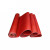 中橡 高压绝缘橡胶垫 5kv 3mm厚1米*10米/卷 条纹防滑 红色 无击穿绝缘橡胶地毯