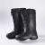 高筒加棉EVA泡沫雨靴男女冬季防水鞋水靴厨房防滑耐油食品靴 EVA材质（黑色高帮加棉） 46