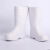 耀王防水防油防耐酸碱雨靴清洁卫生靴实验室雨鞋 白色EVA棉 46 