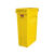 Rubbermaid乐柏美ins工业风SlimJim 方形长筒型87L垃圾桶垃圾收集 87L黄色单桶1956188