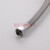 不锈钢丝编织软管；管长：1000mm；接口孔径：DN15