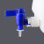 HDPE塑料放水桶下口瓶放水瓶5L10L25L50L龙头瓶蒸馏水桶酸碱纯水 配件：水龙头一个 白盖放水桶(整套)50L