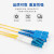 电信级 光纤跳线 FC-SC 单模单芯尾纤 3米 5米 长度可选择 电信级单模双芯LC-SC 1m