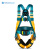 山都澳全身五点式安全带高空作业户外攀岩安全绳套装保险带保护带 双小钩1.8米+缓冲包