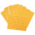 海斯迪克 彩色不干胶圆点标签贴纸 圆形标记分类贴 10mm(2475贴)橙色 HKCX-401