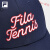 斐乐（FILA） 斐乐女子棒球帽2023春季款时尚网球运动帽休闲遮阳帽 RD宝蓝-NV XS