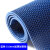 防滑地垫厨房厕所防滑垫浴室户外商用塑料pvc镂空防水垫地毯门垫 蓝色5毫米加密加厚 0.9米宽*2米长