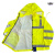中神盾反光雨衣雨裤套装分体式工作服SWS-CDS-116劳保雨衣 160