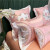 水星系列新中式婚庆粉色贡缎四件套高端全棉纯棉被套结婚床上用品 中国结 墨绿色 1.8m床单款四件套【双面丝质】