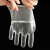 海斯迪克 一次性手套(1000只) pe塑料薄膜透明卫生清洁手套 普厚款