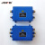矿用光纤接线盒FHG4-24芯本安型防爆光缆盘纤盒2 6 8通JHHG熔纤盒 6通 蓝色