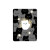 MS新款iPad保护套可爱发光小猫咪苹果平板套卡通潮流小众三折式透明软硅胶全包适用情侣男女款防摔耐脏 【透明曜石黑】发光白猫-69703 iPadAir4/Air5(10.9英寸)