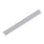 欧杜（oudu）丨40工业铝型材装饰封条硬质PE平封槽条；槽8灰白色  2米