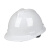 比鹤迖 BHD-0207 防护安全帽多规格加厚透气 白色国标V型PE加厚 1顶