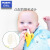 SNOOPY史努比食品级硅胶磨牙棒香蕉牙刷婴儿宝宝可水煮牙咬玩具软牙胶 葡萄紫 送收纳盒 0ml