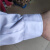 福奥森白大褂工作服厂服实验室工装卫生服制服定做男女长袖印字刺绣 钮扣袖口 L170