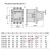 上海CJ20-100A63A160A250A400A630A220v380V三相电交流接触器 AC380V 发快递 x CJ20 -160A加厚合金点