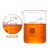 kuihuap 葵花耐高温玻璃低型烧杯 加厚化学实验刻度杯 低型烧杯10ml,40个起订 