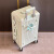 迈奇龙P3-7行李箱拉杆箱女旅行箱男学生密码箱皮箱子 20寸拉链款浅蓝色