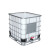 玛仕福 IBC吨桶集装储水桶罐 化工塑料桶 1000L黑色吨桶(加厚）