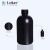 垒固 黑色样品瓶大小口塑料圆瓶 避光试剂瓶带内衬 大口250ml 塑料圆瓶 