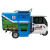新能源电动三轮液压尾板垃圾车小区4桶6桶8桶小型垃圾车升降自卸 绿色