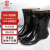 安全牌（AN QUAN PAI）绝缘靴ZX020 20KV电工防水劳保雨鞋 半筒加厚防滑雨靴 42码
