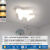 名匠风卡通飞机灯儿童房灯卧室灯具创意吸顶灯现代简约男孩房间主卧灯 PSC5207-400三色LED(白)-R97