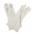 丁晴防护手套工业家务防水厨房食品耐油清洁耐磨防化学耐酸碱 XL 拓丰白色色5双(现货)