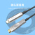 双下（SUAXUA）光纤Yype-C转HDMI线 4k高清音视频线USB3.1公对公AOC光纤延长线直头款50米 SX-QG4B50