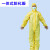 防化服耐酸碱硫酸防护服连体全身危化品轻型防化服防腐蚀化学实验 防护服（10套）+手套 L