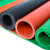 八誉 绝缘橡胶垫 配电室10KV高压黑红绿色绝缘防滑减震橡胶地垫 黑色平面 厚10mm*宽1米*长5米 95kg 10KV