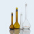  铸固 容量瓶 加厚玻璃容量瓶高硼硅容量瓶 实验室器皿 实验用容量瓶 棕色 1000ml