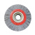 典南 平面磨料丝平型碳化硅刷轮内孔圆盘杜邦尼龙丝进口毛刷棍 碳化硅刷丝55*10*8mm 