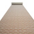 兰诗（LAUTEE）QD358 过道直铺地毯 写字楼办公满铺吸音地毯耐蹭耐脏垫子 六角2米宽