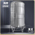 不锈钢304卧式水箱储水桶加厚楼顶厨房蓄水罐大容量吨桶 5吨立式升级特厚1.0mm(送梯