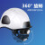 恒百思中国建筑安全帽工地国标加厚施工工程头盔abs白色工作帽 新款黄色(可改印刷内容)
