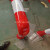 中石化专用加油站防撞护栏 钢管挡车器隔离栏U型m型弧形防撞柱 M1300*600*76直径 红色烤漆 白
