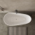 九牧（JOMOO）亚克力家用小户型浴缸网红酒店民宿水疗独立一体式鹅蛋 空缸/含下水 8m