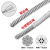 适用于304不锈钢钢丝绳超细软晾晒衣绳包塑钢丝线1 2 3 4 5 6 8 12 16mm φ4mm（7*7）*1米